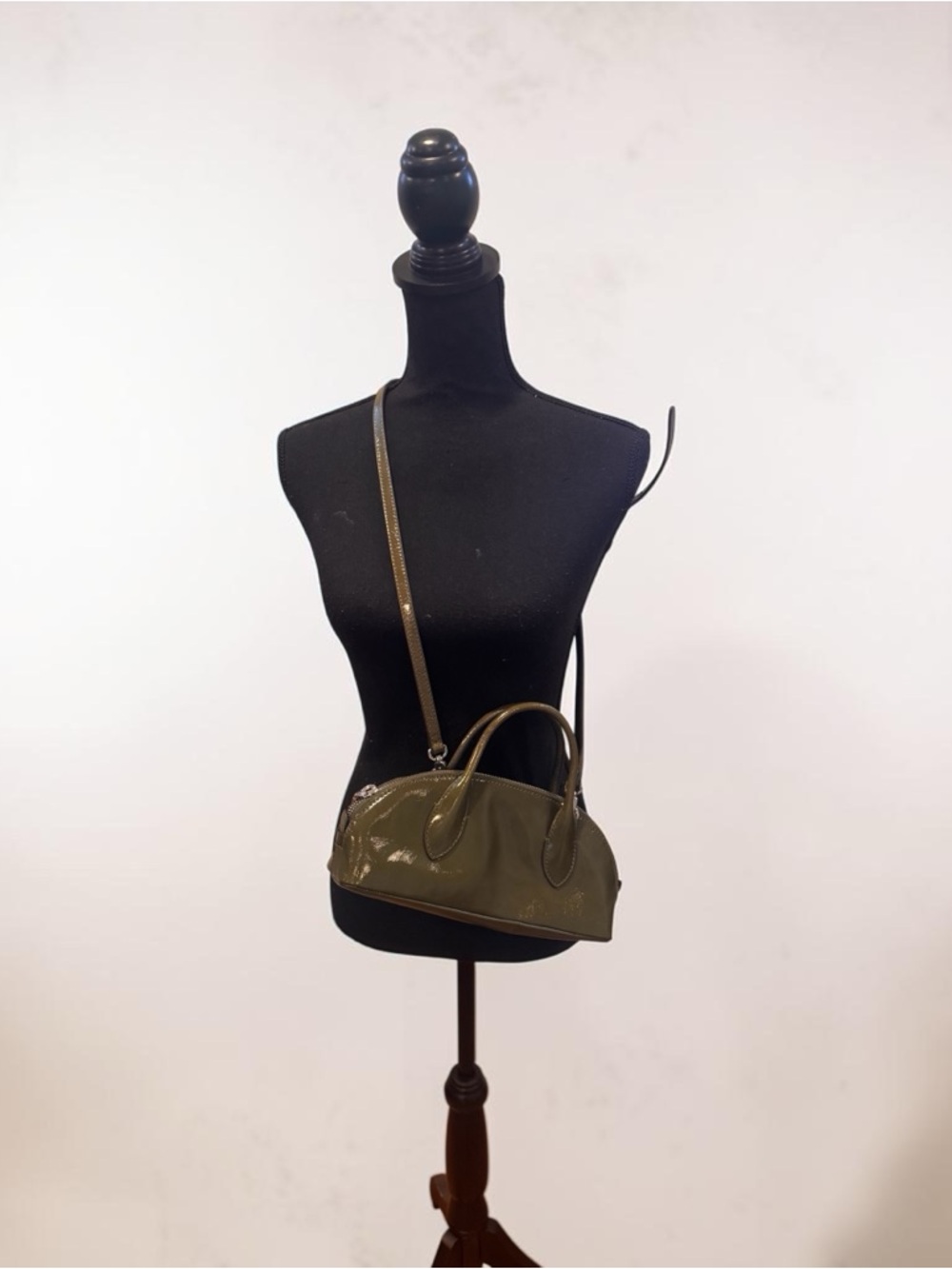 Madewell Leather Dome Satchel - Crossbody Handbag